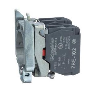 Lichaam voor drukknop Ø22mm 2NC