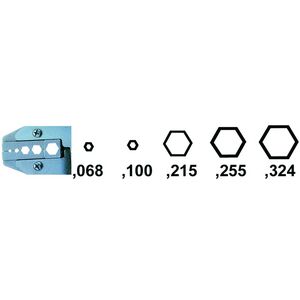 Matrijzenset voor coax connectoren BNC/TNC&MINI-UHF