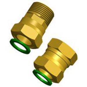 Service koppeling G3/4 x G3/4 ( F x M )