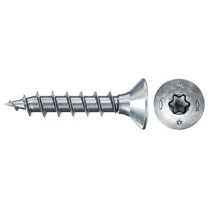 Spaanplaatschroef PowerFast 3x12mm TX verzonken kop VD verzinkt VVE=1000