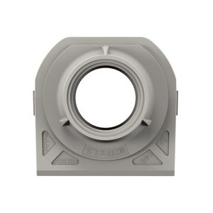 Wartelingang 1xM20 grijs Plexo