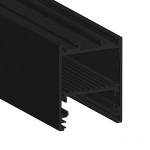 PN17V2 LED profiel 2m zwart strips max. 30mm