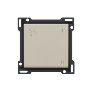 Afwerkingsset voor mechanisch gecontroleerdeVentilatiebediening sand textured