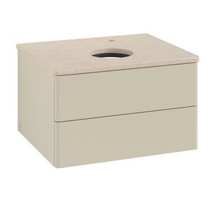 Wastafelonderkast Antao 600x360x500mm S.Grey Matt Lacquer K18053HJ