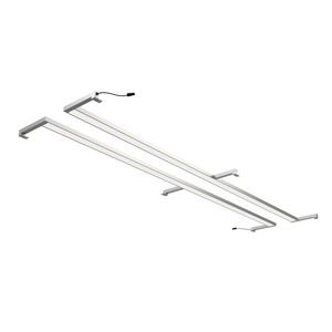 Spiegelverlichting LED-balk 100x2cm alu-kleur 4200K