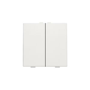 2-voudige drukknop Home Control white