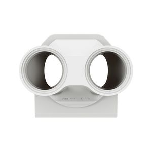 Wartelingang 2xM20 wit Plexo