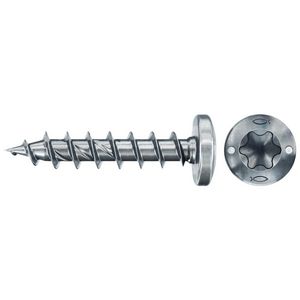 Spaanplaatschroef PowerFast 3x12mm TX bolkop VD verzinkt VVE=200