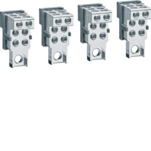 Doos a 4st. Externe kabelklem Cu/Al 6x 6-35mm² h3+ P250 4P