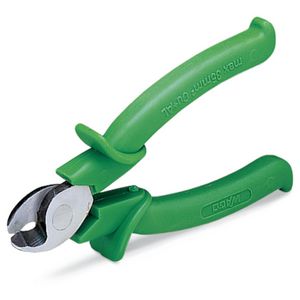 Kabelkniptang voor Cu- en Al-kabels tot 35mm² /AWG 2 groen