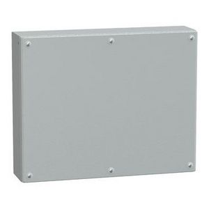 IndustriEle doos Volle deur 400x500x120mm IP66 IK10 Metaal -