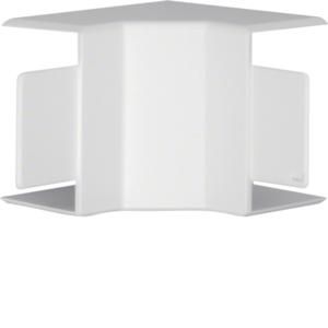 LF, binnenhoek voor goot 30x45 mm, verkeerswit Hager