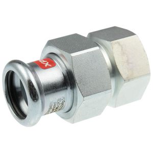 3-del. koppeling Xpress STAAL 18x1/2"bn. C1444 VVE=2
