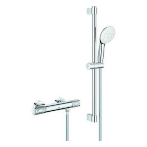 Grohtherm 1000 Performance 600mm 8,0L/min. chroom incl. s-koppelingen (prof)