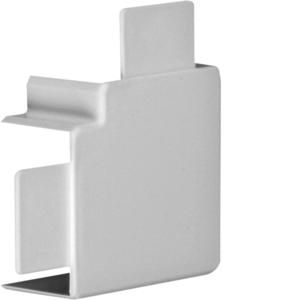 LF, vlakke hoek voor goot 30x45 mm, grijs Hager