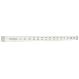 ALU schuifrooster Bold Line 500x30mm wit