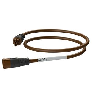 Koppelsnoer AW 11m 3x1,5 bruin Eca VVE=5