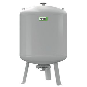 Buffervat / voorschakelvat 1000ltr. grijs V1000/10 max.10bar max.110°C