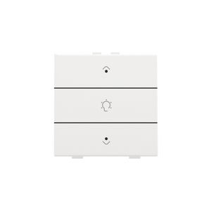 Enkelvoudige dimbediening Home Control leds white coate