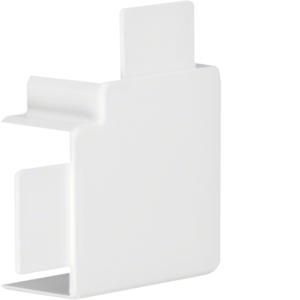 Vlakke hoek voor goot 30x45mm LF verkeerswit