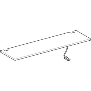 set lampen boven v Option Plus spiegelkast B=60cm