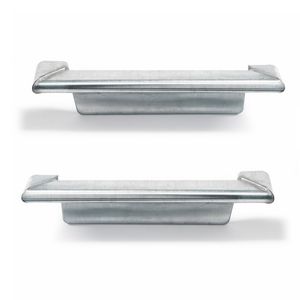 RHEINZINK walsblank kopschot B44 Li + Re  verstek set van 2