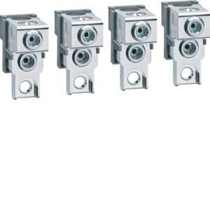 Doos a 4st. Externe kabelklem Cu/Al 2x 35-120mm² h3+P250 4P