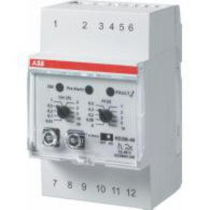 Aardlekrelais 12-48V AC/DC Voor alarm + frequentie filter