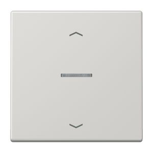 Stuurafdekking LS 1voudig lichtgrijs pijl HOME