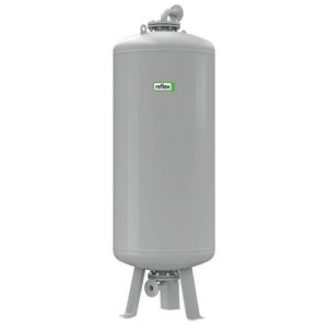 Buffervat / voorschakelvat 500ltr. grijs V500/10 max.10bar max.110°C