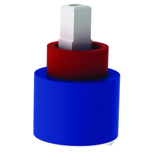 Binnenwerk keramisch Ø40 z voet z debietbegrenzer