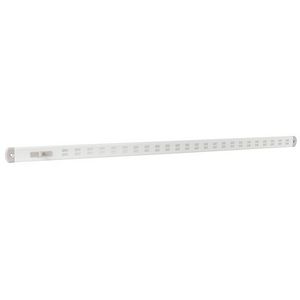 ALU schuifrooster Bold Line 750x30mm wit