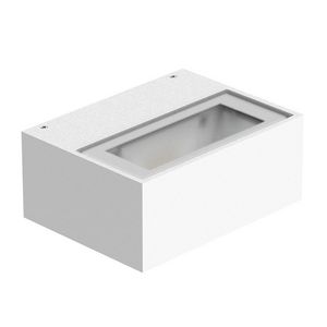 LED-Wandarmatuur 3000K 10W statisch asymm. verspreidende Opt