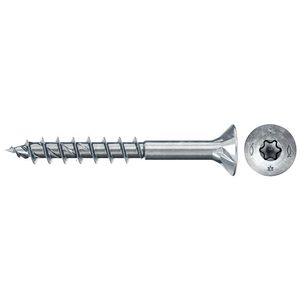 Spaanplaatschroef PowerFast 3,5x25mm TX verzonken kop verzinkt VVE=1000
