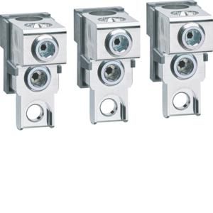 Doos a 3st. Externe kabelklem Cu/Al 2x 35-120mm² h3+P250 3P