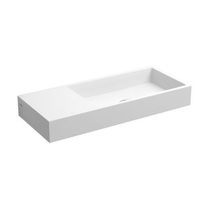 Mini Wash Me fontein 450mm links zonder plug aluite