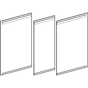 Group set deuren voor Option spiegelkast breed 595345000