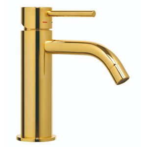 Wastafelmengkraan LIGHT 1-h sprong 122mm honing goudkleur