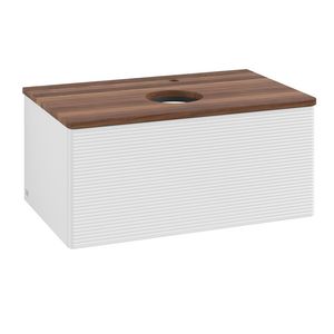 Wastafelonderkast Antao 800x360x500mm G.White.L L30152GF