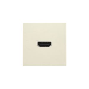 Afwerkingsset met HDMI-naar-HDMI-aansl. cream