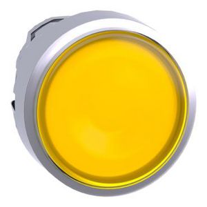 Kop verzonken drukknop Geel Verlicht Led Terugve Harmony XB4