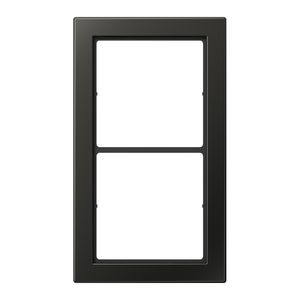 Afdekraam antraciet 2-voudig LS-Flat Design