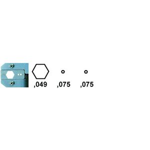 Matrijsset connectoren type TWINAX Coax