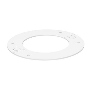 Plafondkap plafond, voor ISS zuil rond 135mm staal puur wit