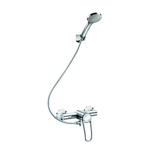 Doucheset met leegloop + 2739EP mengkraan S/C-koppeling