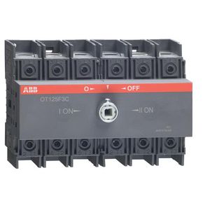 Omkeerschakelaar 2x3P 125 A I-O-II indicatie