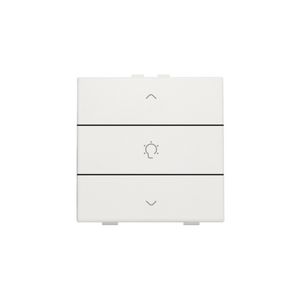 Enkelvoudige dimbediening Home Control white