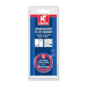 Draadsoldeer Tin/Koper 97/3 diam 3mm 100g 6312610 VVE=6