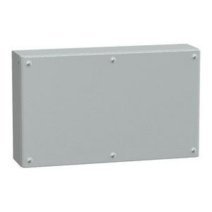 IndustriEle doos Volle deur 300x500x120mm IP66 IK10 Metaal -