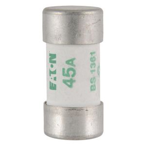 Zekering laagspanning 45A AC 240V BS1361 17x35mm BS VVE=10